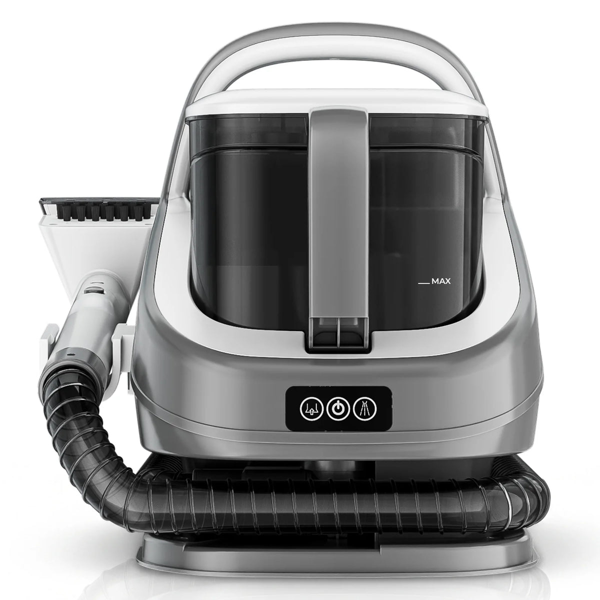 ROUNY Limpador de Estofados 3 em 1, Limpador de Carpete com Água Quente, Fria e Vapor com Sucção de 13kPa para Sofá, Carro e Casa