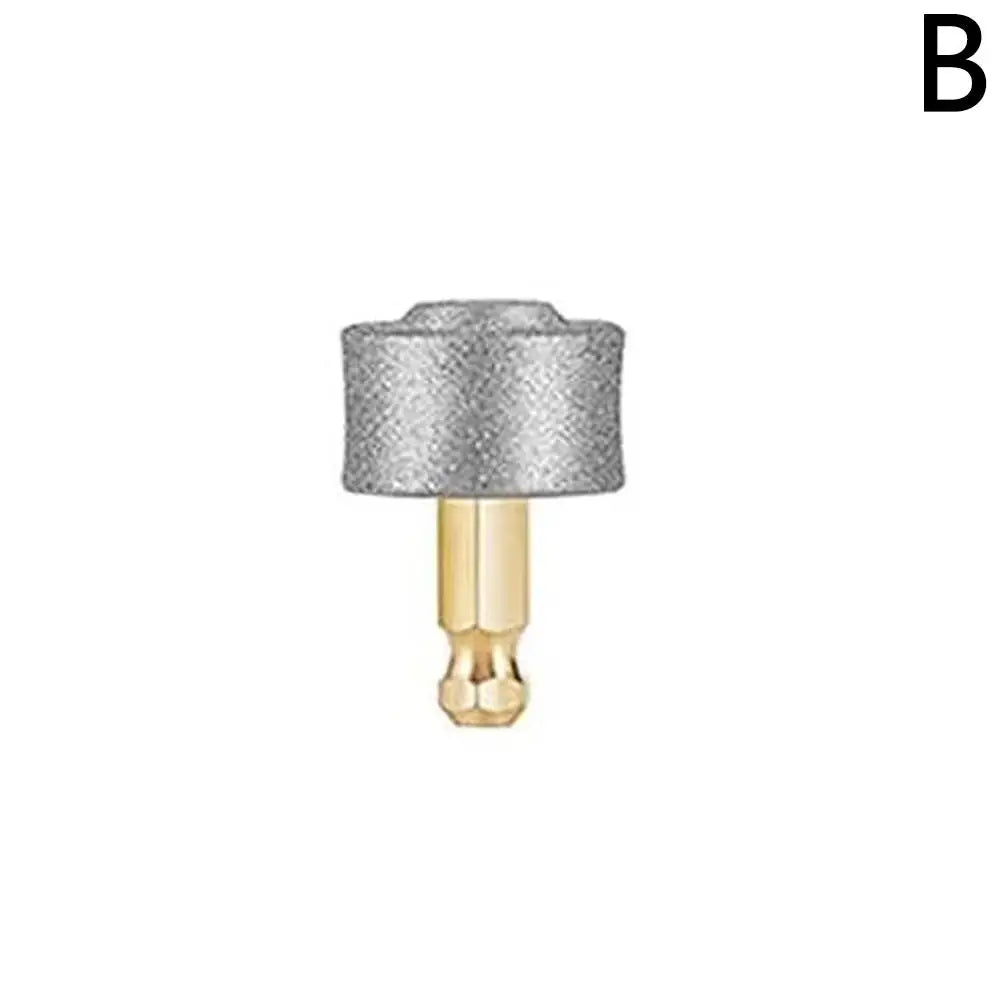 Cão aparador de unhas elétrico moedor de unhas filhote de cachorro gato cortador de unhas profissional pet grooming gadget diamante bit cabeça substituição