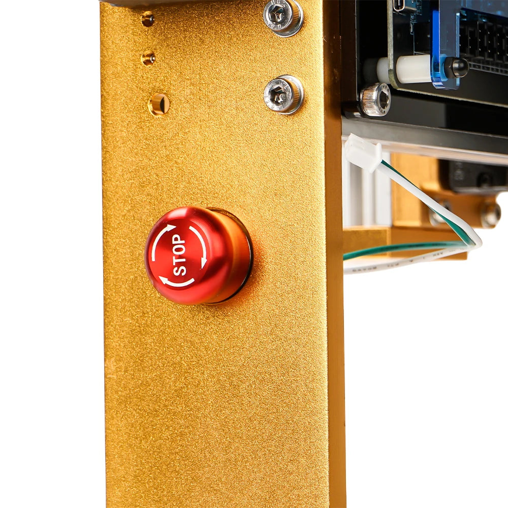 Máquina de fresagem CNC3018PRO, roteador CNC e máquina de gravação com kit de interruptor de limite para uso offline em trabalhos de marcenaria.