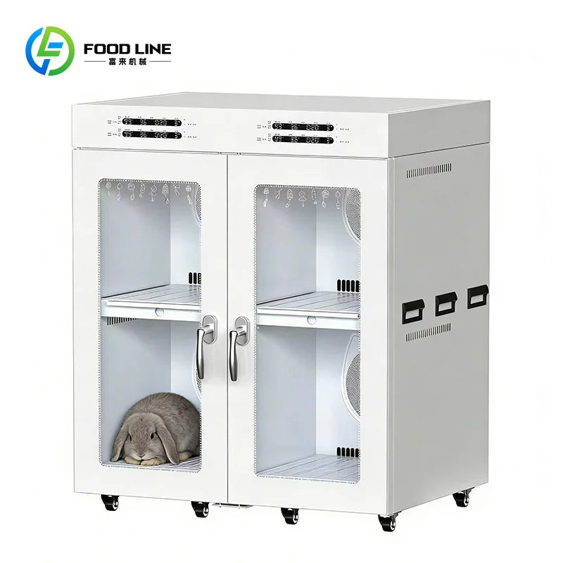 Secador de Pelos para Cães e Gatos, Soprador Potente para Tosa, Motor Silencioso, Múltiplas Configurações de Velocidade, Secagem Rápida para Pelos Grossos e Longos