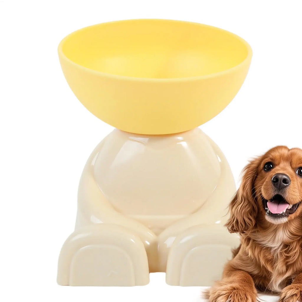 Tigelas para Alimentação de Gatos e Cães, Prato Elevado para Alimentos, Comedouro Antiderrapante para Animais de Estimação, Ideal para Cozinha, Apartamento e Uso Interno