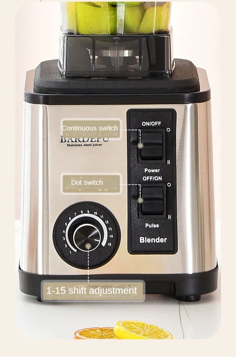 220v-3l 6 em 1 liquidificador de aço inoxidável grande capacidade corte legumes e fragmentos sorvete moedor de salada moedor de carne espremedor