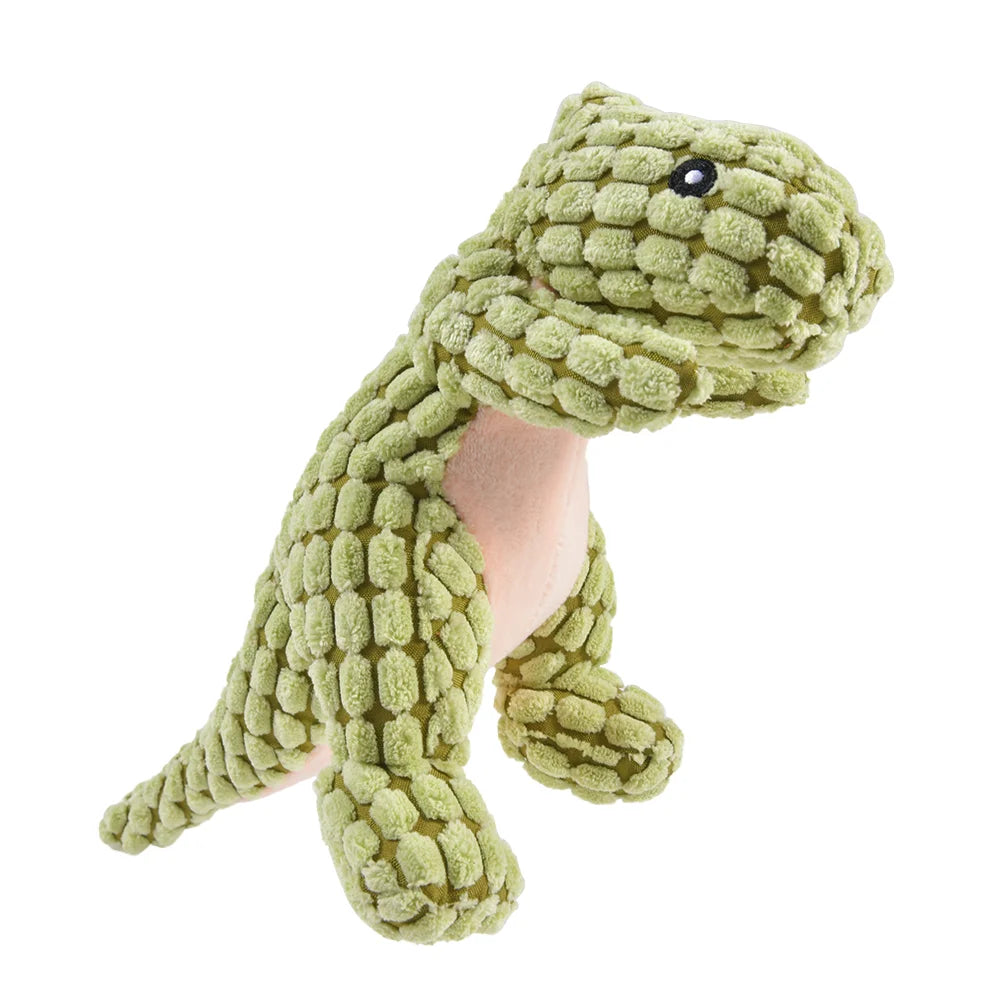 Gatos e cães animais de estimação dinossauro de pelúcia brinquedos interativos cão mastigar brinquedos de pelúcia recheio suprimentos para animais de estimação brinquedos para cães pequenos