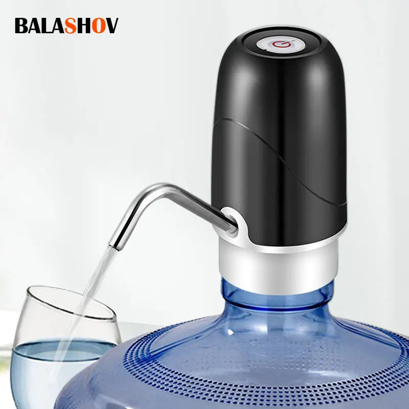 Mini barril elétrico líquido garrafa bomba, carga USB, automático, portátil, Home água potável distribuidor