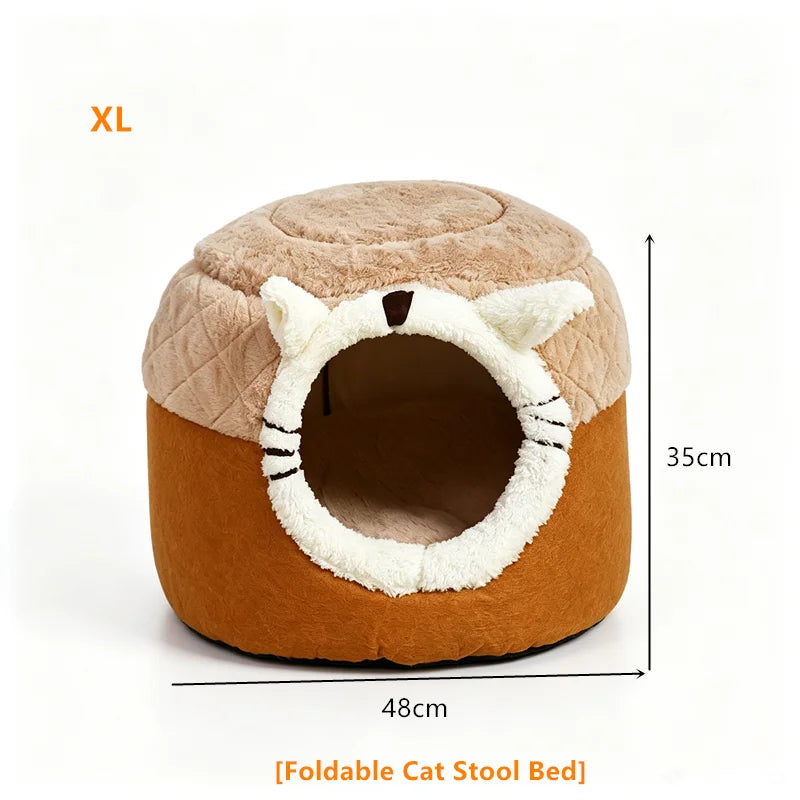 Cama para Cães para Dormir, Tapete Universal para Animais de Estimação para Todas as Estações com Capa Removível e Lavável, Almofada para Gatos Resistente a Mordidas, Brinquedo Interativo para Brincar Sozinho