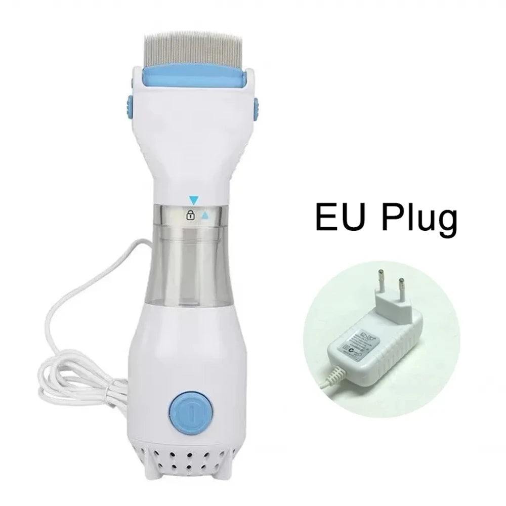 Escova Elétrica Multifuncional para Remoção de Piolhos e Pulgas em Animais de Estimação, Limpador de Pelos para Gatos e Cães