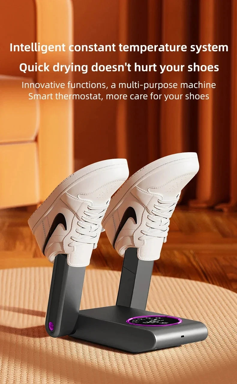 HOMEFISH Secador de sapatos elétrico estilo coreano 220V - Aquecedor de calçados para desodorização e esterilização de aparelhos para uso doméstico