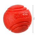 Brinquedos para Cães de Estimação: Bola de Borracha Sólida e Resistente, Durável, Resistente à Mastigação, Alto Salto, para Lançar ao Ar Livre, Brincar de Busca e Treino Interativo para Filhotes