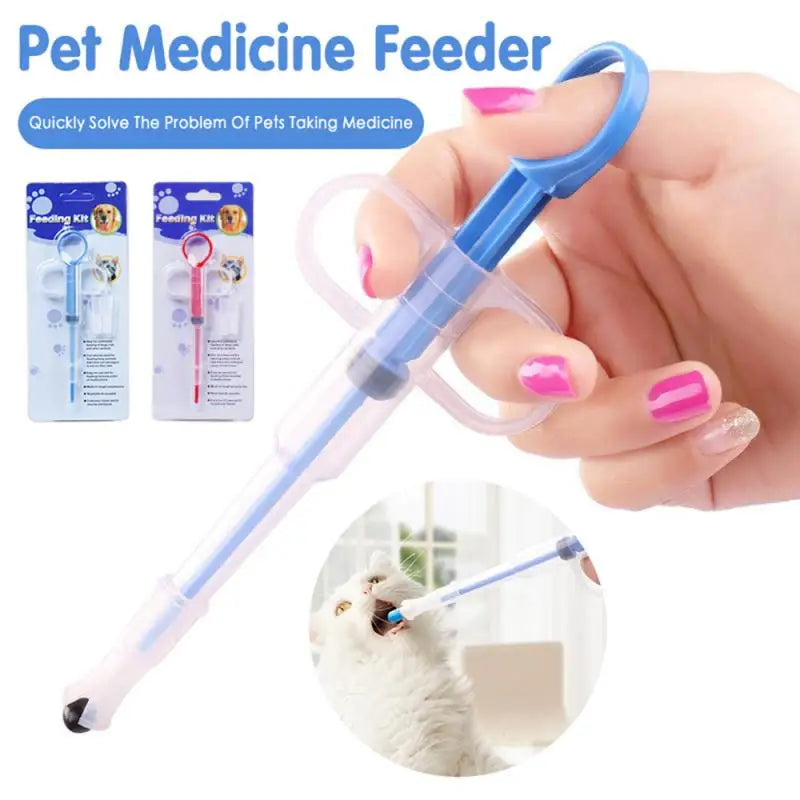 Máquina de Alimentação para Animais de Estimação, Seringa Médica com Bastão de Alimentação, Kit de Alimentação para Cães e Gatos, Acessórios para Animais de Estimação
