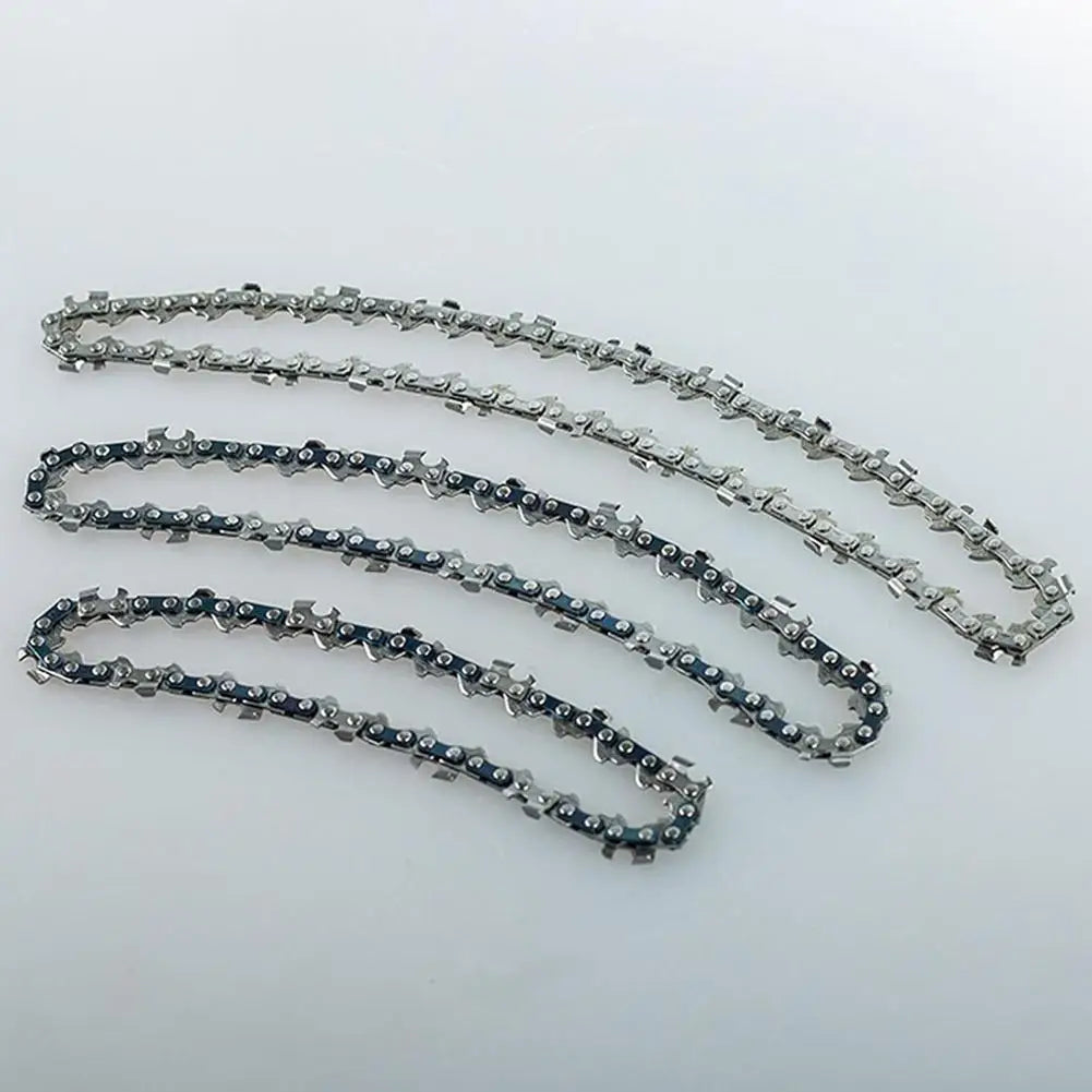 Correntes de Metal Versáteis de 6/8 Polegadas para Motosserras, Peças de Reposição para Serras Elétricas e Equipamentos de Corte de Madeira