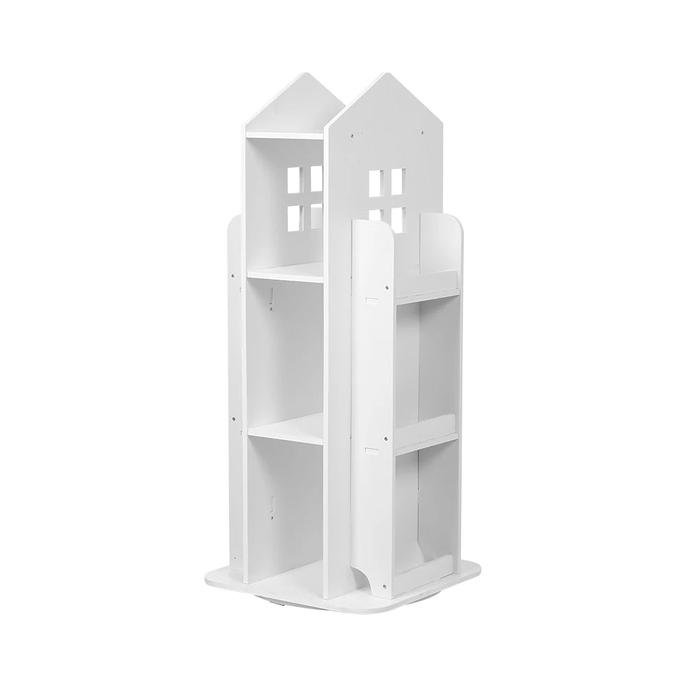 【Breeins】Madre de casa infantil, estante rotativa, livros, brinquedos, organizador de armazenamento, prateleira, armário, decoração de casa