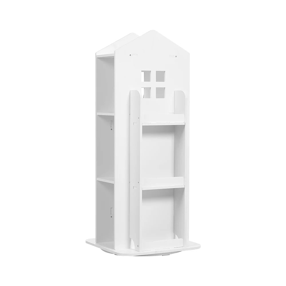 【Breeins】Madre de casa infantil, estante rotativa, livros, brinquedos, organizador de armazenamento, prateleira, armário, decoração de casa