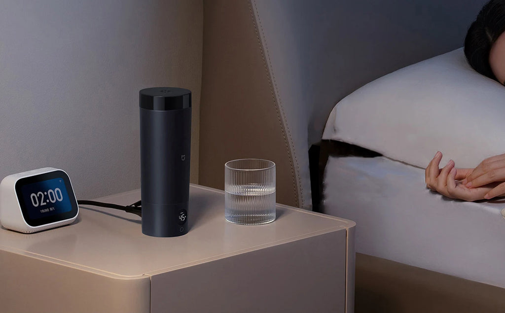 Chaleira Elétrica Inteligente Xiaomi Mijia 350ml, Copo Térmico Portátil com Fervura Rápida e Controle de Temperatura Isolado para Viagens