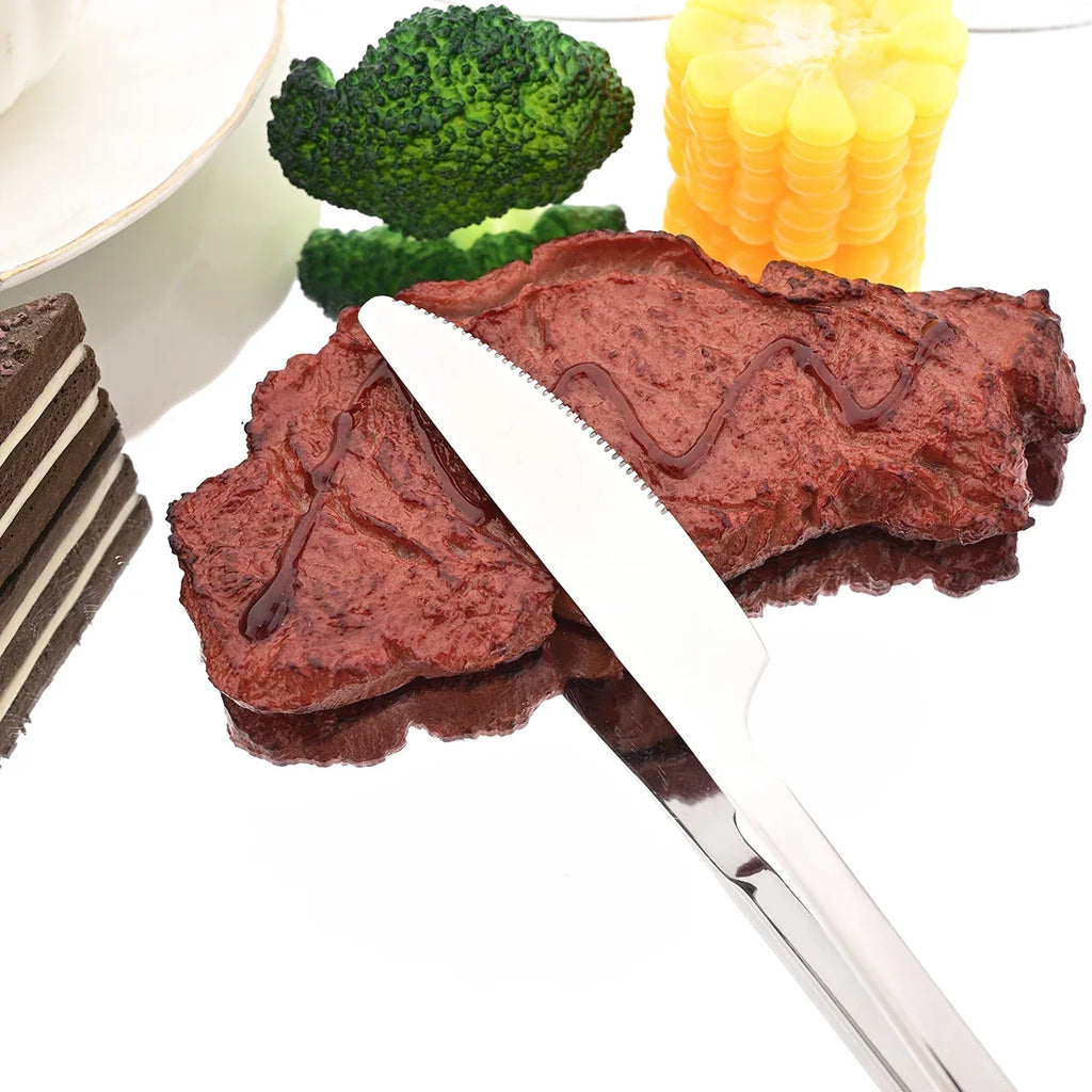 4pcs High-quality Mirror Dinnerware Set Silver Stainless Steel Tableware Set Reusable Knife Fork Spoon Dining Table Utensils Kasa & Pet