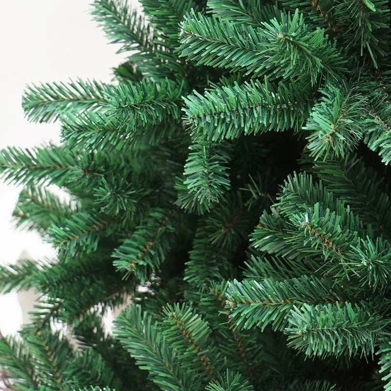 Árvore de natal em pvc criptografada, abeto artificial, árvore decorativa, interior e exterior, atmosfera de natal, peças de decoração, 0.9m ~ 3m