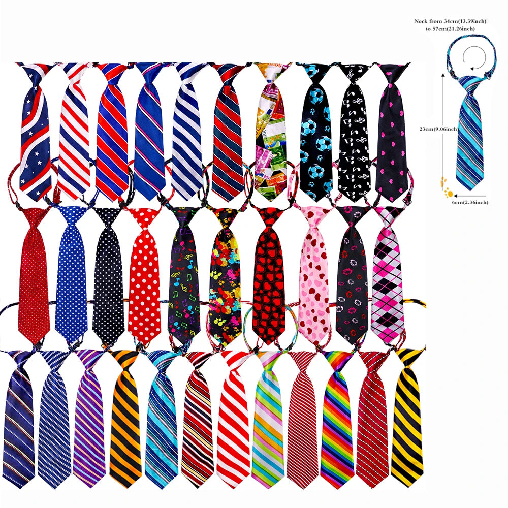 30/50 pçs cão aliciamento animais de estimação cães gravatas pequeno cão bowties acessórios de preparação para cães grandes laços suprimentos para animais de estimação