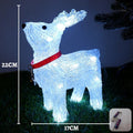 Santa bonecos de neve natal elk ornamento luz dia de natal decoração iluminação do feriado apresenta crianças presente de ano novo luz led natal