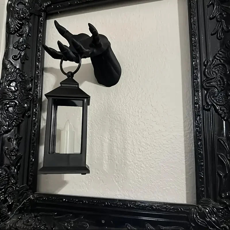 Decoração de Halloween, Decoração de Parede com Mãos Assustadoras, Decoração de Parede Horripilante, Mãos de Diabo, Decoração de Mãos de Bruxa