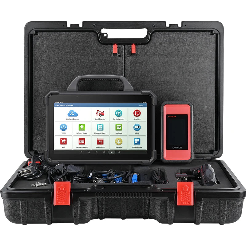LANÇAMENTO Pad 7 Ferramenta de Diagnóstico Do Carro, Scanner Automotivo, Auto Scan Automotivo, Diagnóstico Autoscanner, Heavy Duty Software Kit, 12V, 24V, X-431