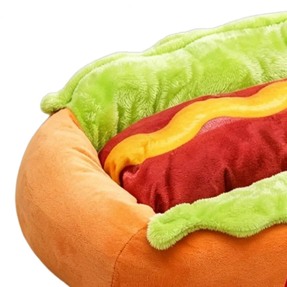 Cama para Animais de Estimação, Cama Confortável em Formato de Cachorro, Tapete para Canil, Fibra Macia, Quente, Removível, Lavável, Impermeável para Cães e Gatos