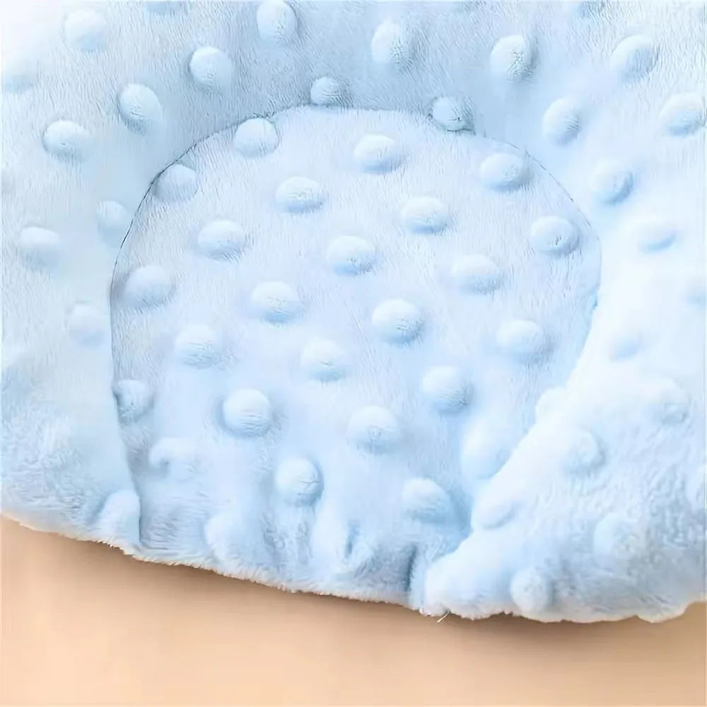 Almofada Confortável em Formato de U para Pets, Tapete Quente para Cães e Gatos Pequenos, Acessório para Sono Profundo, Brinquedo e Tapete de Dormir para Cães e Gatos
