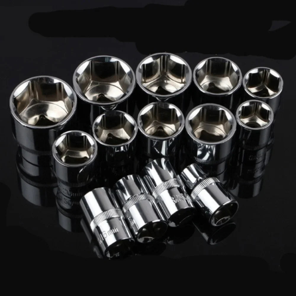 12 pçs conjunto chave soquete conjunto de ferramentas reparação da bicicleta da motocicleta ferragem carro barco ferramentas reparo automóvel bicicleta multiferramenta kit ferramentas