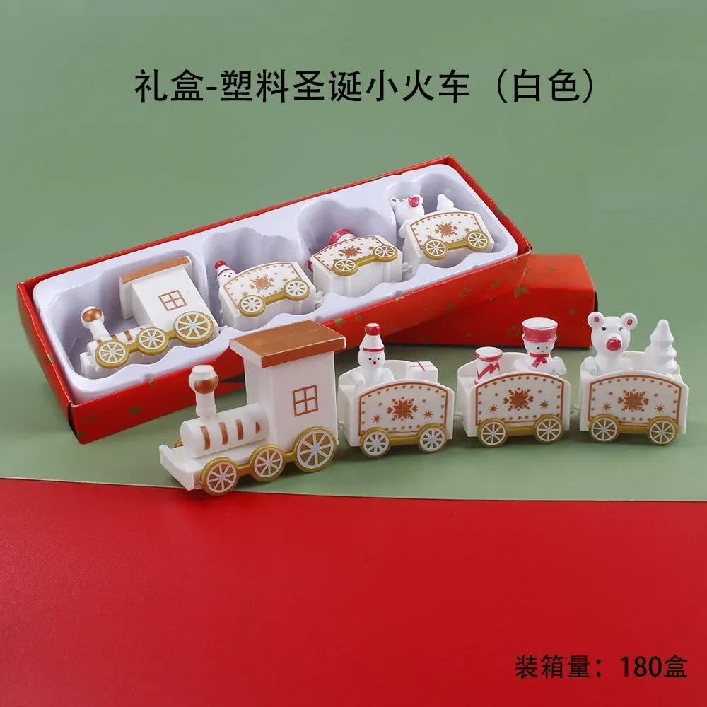 Trem de natal feliz natal decorações para casa cristmas ornamento natal navidad noel presentes feliz ano novo 2025 presentes