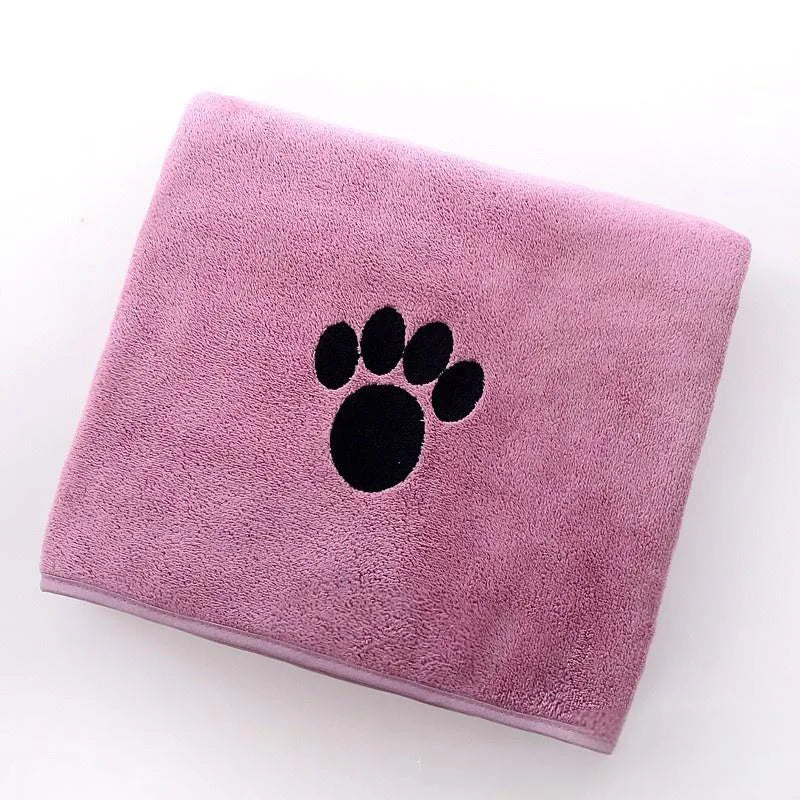 Toalhas Absorventes de Microfibra para Animais de Estimação – Super Absorventes e Macias, Sem Deformação, Essenciais para o Banho de Animais de Estimação