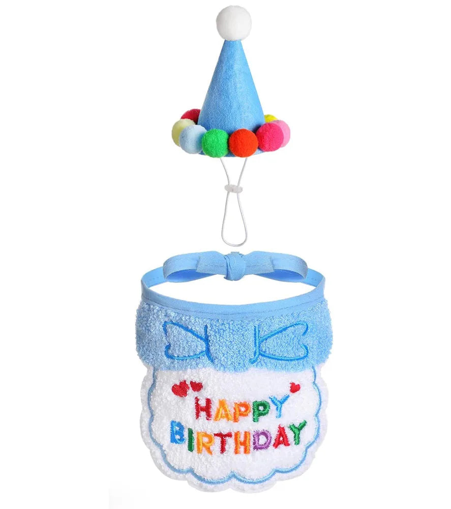 Chapéu de Festa para Animais de Pelúcia, Chapéus de Aniversário para Cães, Gatos, Coelhos, Filhotes, e Roupas para Gansos, Decoração de Patos de Plástico e Cimento Kasa & Pet