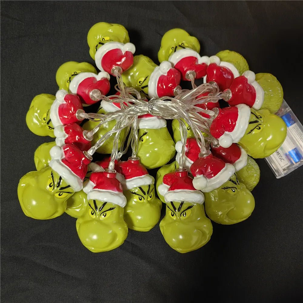 Natal luzes led luzes da corda decorações para árvore casa jardim interior ao ar livre contas dia das bruxas decorações do feriado