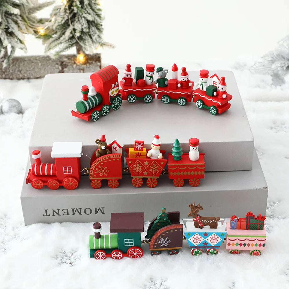 Decorações De Natal Trem, Mesa De Família, Decorações De Feliz Natal, Presentes De Feliz Ano Novo, Noel Natal Navida