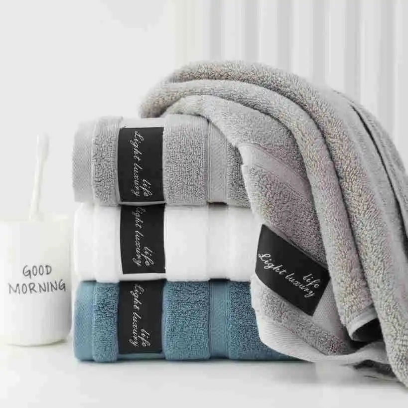 Toalha De Banho De Luxo, Toalha De Banho Grande, Terry Washcloth, Presente Do Esporte Do Curso, 35x75cm, 80x160cm