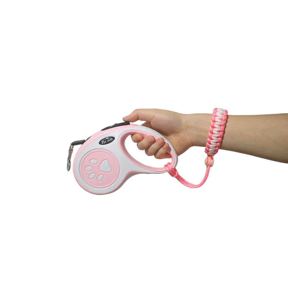Trela de cachorro mão livre anti-queda pulseira ajustável para filhote de cachorro retrátil corda de tração chihuahua yorkie acessórios
