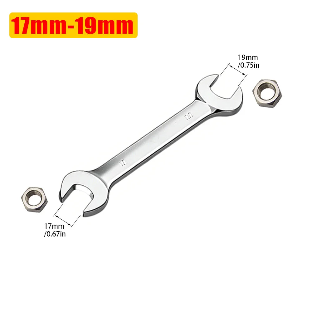 Chave de Boca Dupla de 5.5mm-32mm, Chave Hexagonal para Porcas Hexagonais, Ferramenta Especial para Reparo Automotivo Kasa & Pet