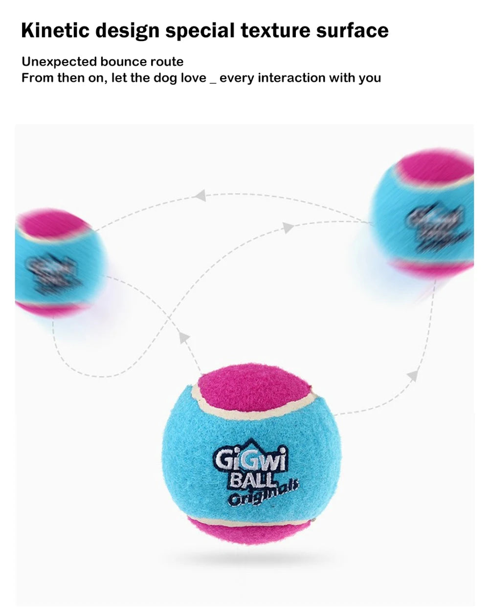 Bola de tênis estridente para cães de estimação, brinquedos interativos para cães, bola de borracha com som de alto salto para treinamento de cães, bola de brincar ao ar livre, presente para cachorros