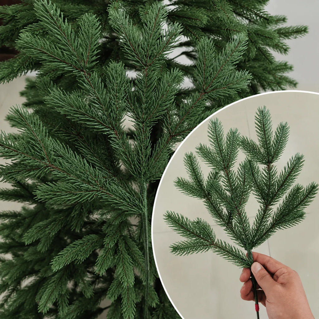 Pieno pe artificial grande árvore de natal material pe árvore de natal festa em casa atmosfera decorações de natal 1.2m a 2.1m navidad