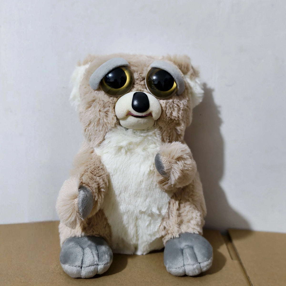 Boneco de Animal de Tamanho Médio Feisty Pets, Panda com Rosto Intercambiável, Brinquedo Interativo para Crianças Kasa & Pet