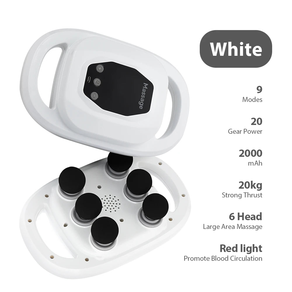 66-head Fascia Gun High Frequency Vibration Body Massage Gun Back Massager Waist Massager Neck Shoulder Thigh Massager