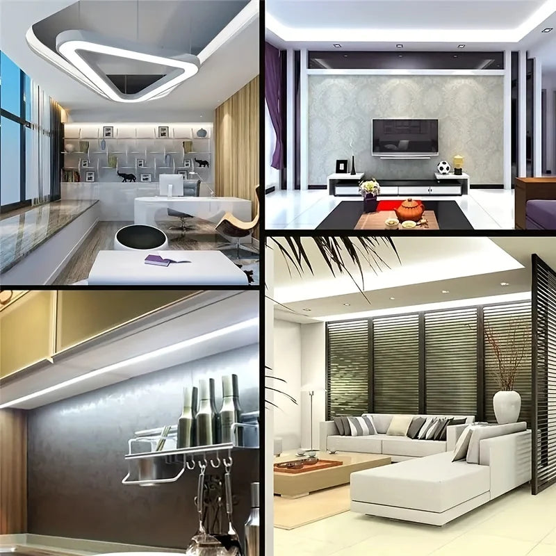 Fita de LED Neon USB DC 5V com Sensor de Toque Regulável, Fita de Silicone Flexível à Prova d'Água para Decoração de Ambientes Externos