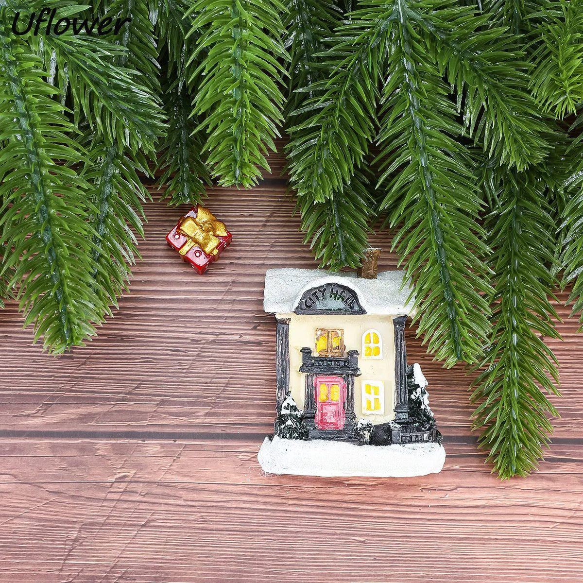5/10pc ramos de pinheiro de natal decoração de natal artificial falso planta agulhas de pinheiro grinalda diy árvore de natal decoração de casa ano novo
