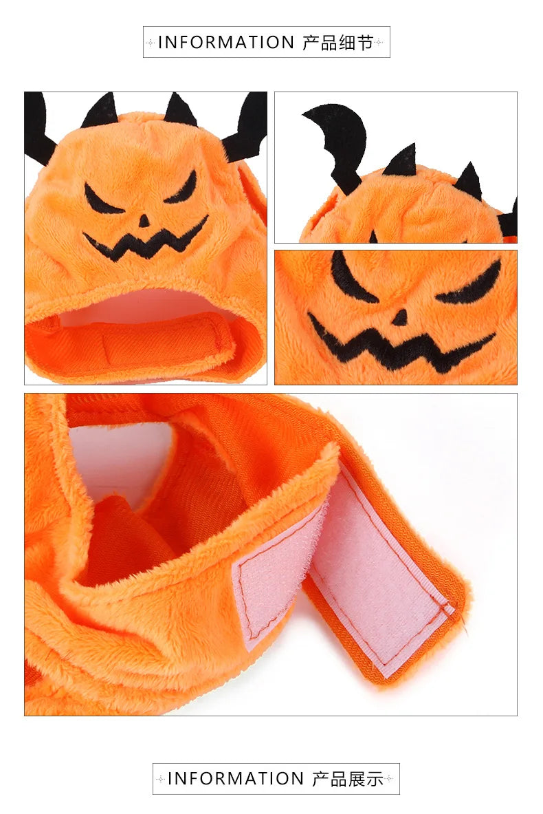 Halloween Cosplay Traje para Animais de Estimação, Bat Chapelaria, Chapéu, Trajes para Cães Pequenos e Gatos, Pet Supplies