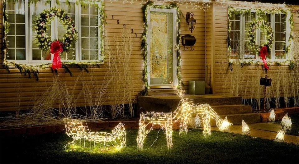Luz solar ao ar livre da corda led guirlanda de fadas 8 modo jardim quintal festa decoração natal lâmpada fio cobre