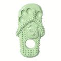 Chinelos para mordida de cães, brinquedos para animais de estimação, para mordiscar gatos e cães, com pontas salientes, para limpeza e afiação dos dentes, brinquedos de TPR com som, brinquedo para animais de estimação