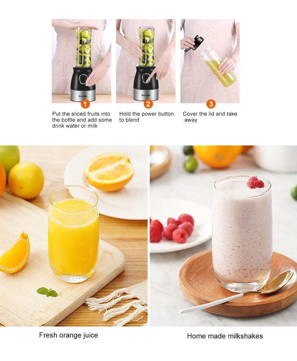 Alta Velocidade Multi Função 500W Processador de Alimentos Meat Grinder Portátil Pessoal Mini Liquidificador Mixer Juicer Moedor Seco 800ml Chopper