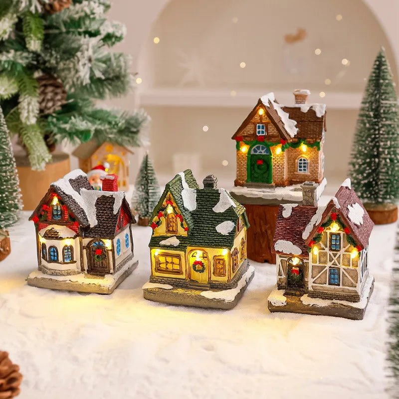 Decorações de Luzes de Natal para Casa, Enfeites, Presente de Natal para Crianças, Ano Novo 2025, Decoração de Natal, Luz Noturna para Quarto com Bateria