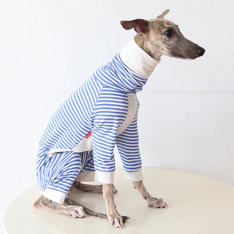 Wellington 4 pernas inverno outono roupas para animais de estimação XS-2XL galgo coisa cão jumpers moletom algodão macio pijamas de uso interno