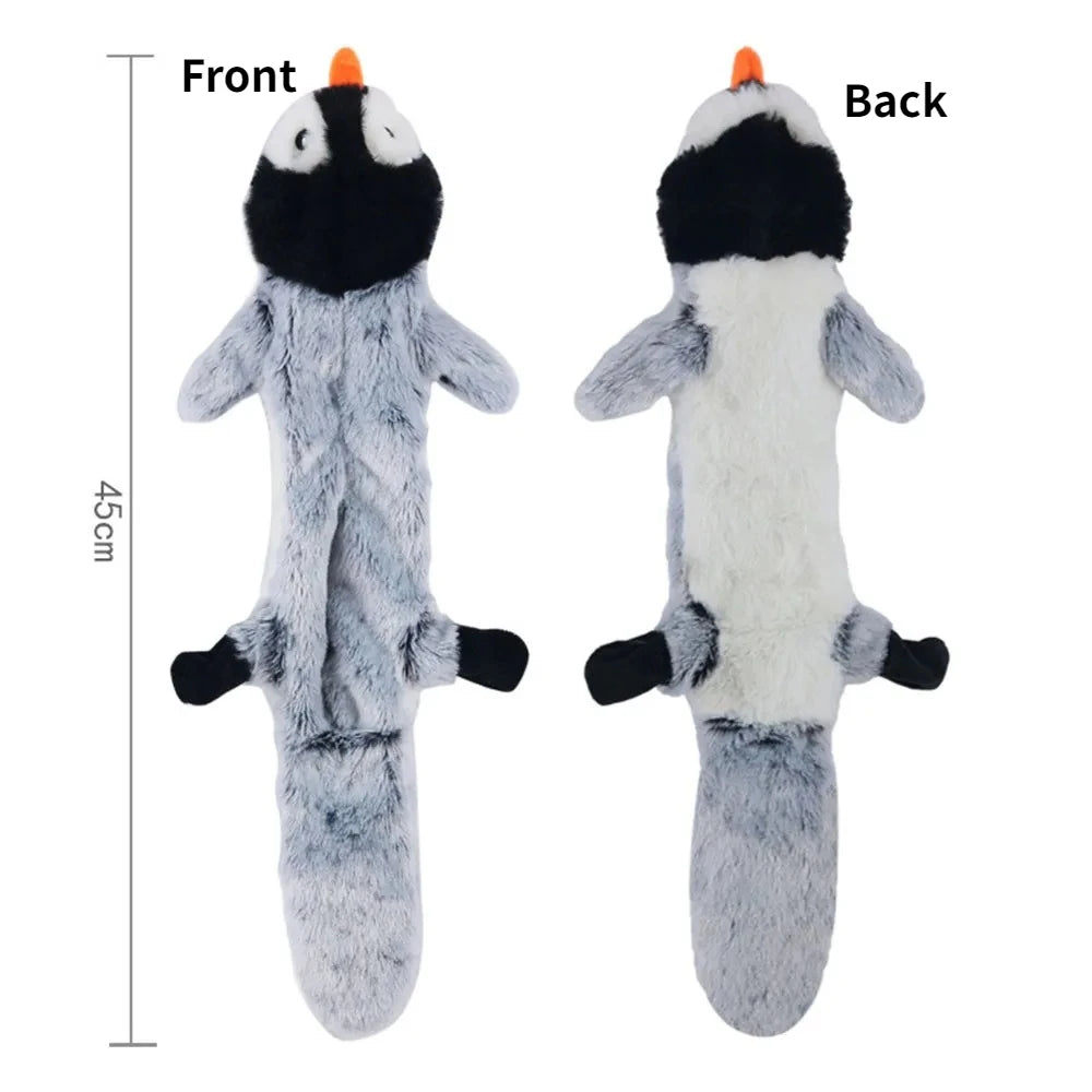 Engraçado animal simulado sem recheio brinquedo do cão com rangidos durável stuffingless pelúcia estridente cão mastigar brinquedo crinkle pet rangido brinquedo Kasa & Pet
