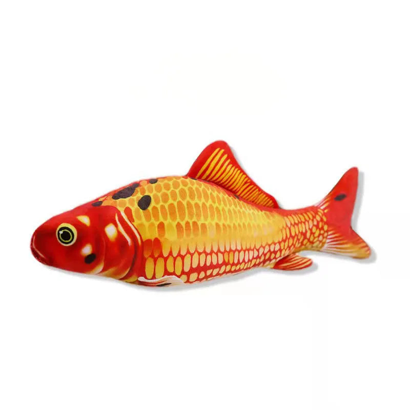 20cm gato favor peixe brinquedo de pelúcia travesseiro simulação peixe gato brinquedo animal de estimação treinamento interativo mastigar brinquedo suprimentos para animais de estimação