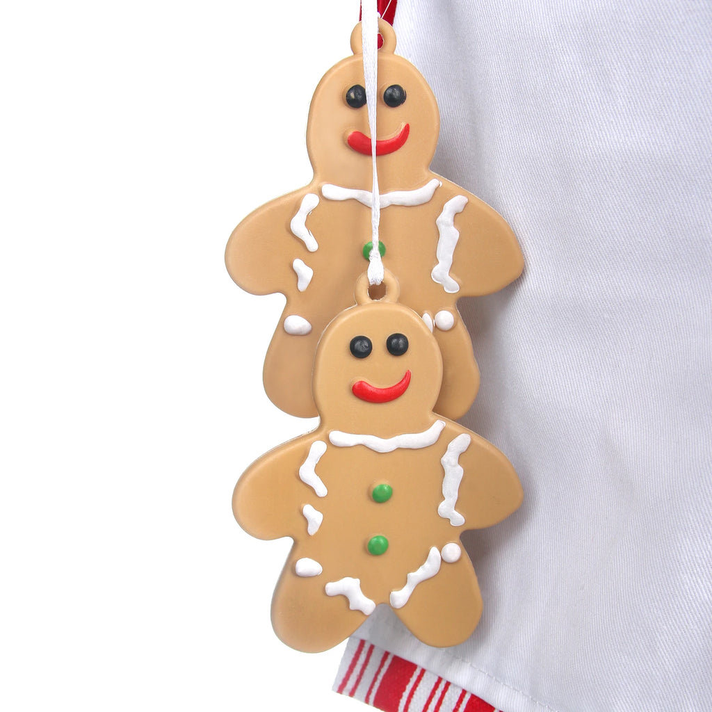 Decoração de Natal Chef de Cozinha em Pé Papai Noel Natal Gingerbread Chef Papai Noel Estatueta