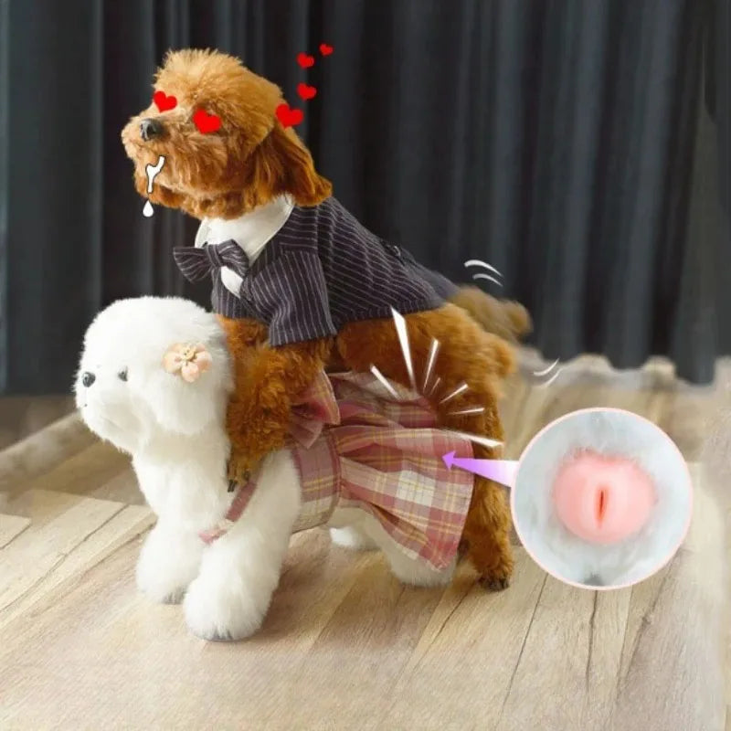 Soft Silicone Sex Toys for Puppy, Raças Pequenas, Brinquedos de Pelúcia, Brinquedos Sensoriais, Pet Supplies, Acessórios para Cães, Training Aids and Behavior